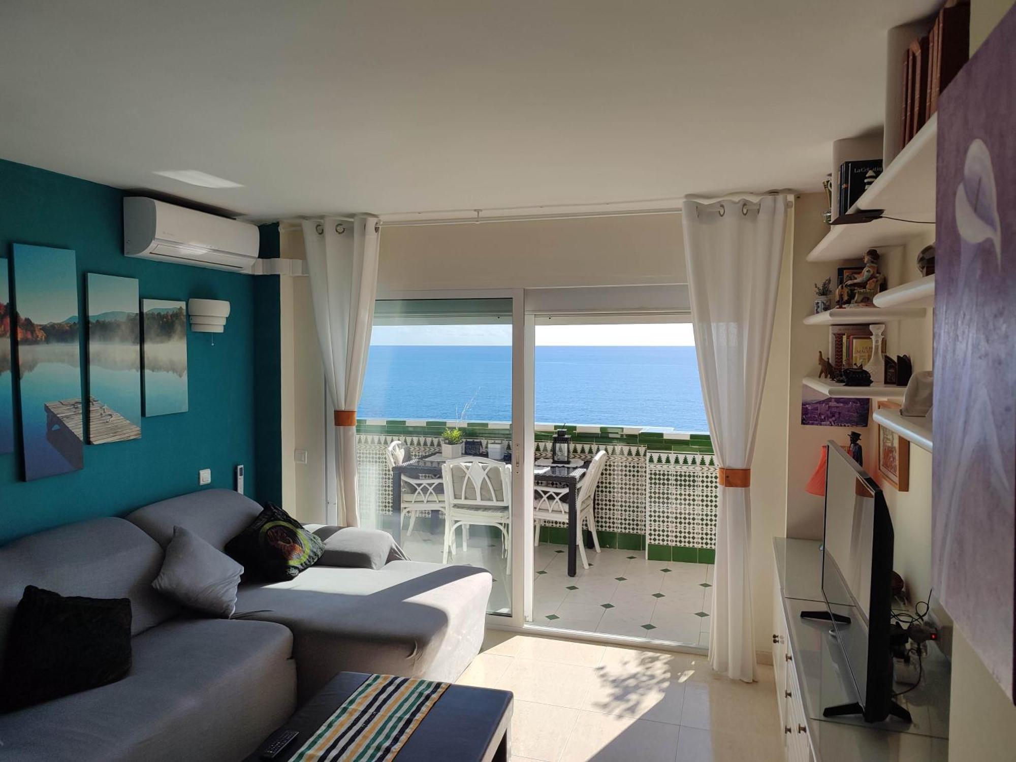 Apartamento en playa semi-privada Benalmádena Exterior foto